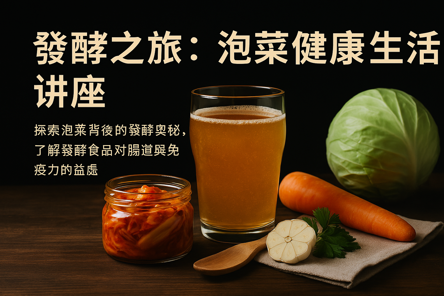 發酵之旅：泡菜與健康生活講座